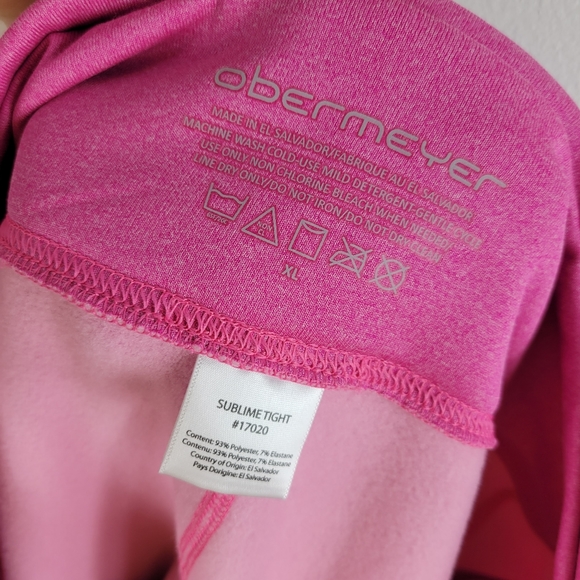 New Obermeyer Sublime Tight 150 High Waist Fleece Skinny Pants Leggings - Picture 11 of 11